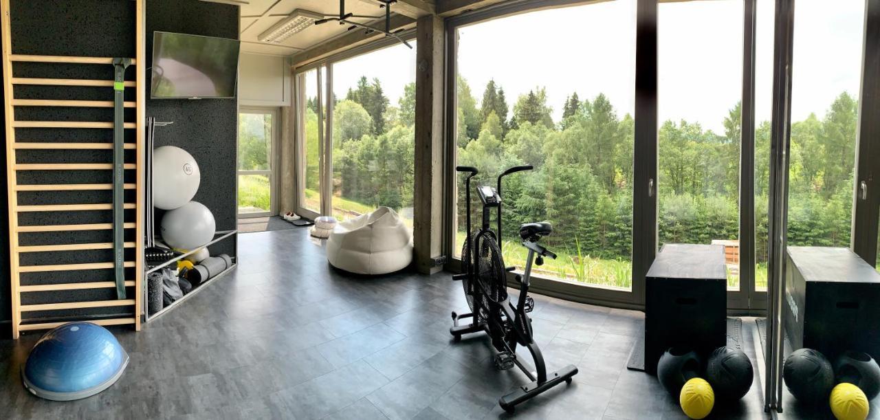 Koza U Woza Wypocznij W Gorach W Rytmie Slow Drewniany Dom Premium Z Widokiem Na Panorame Tatr Ecospa Strefa Fitness Zielona Farma Warsztaty (Adults Only) Szlembark Eksteriør billede