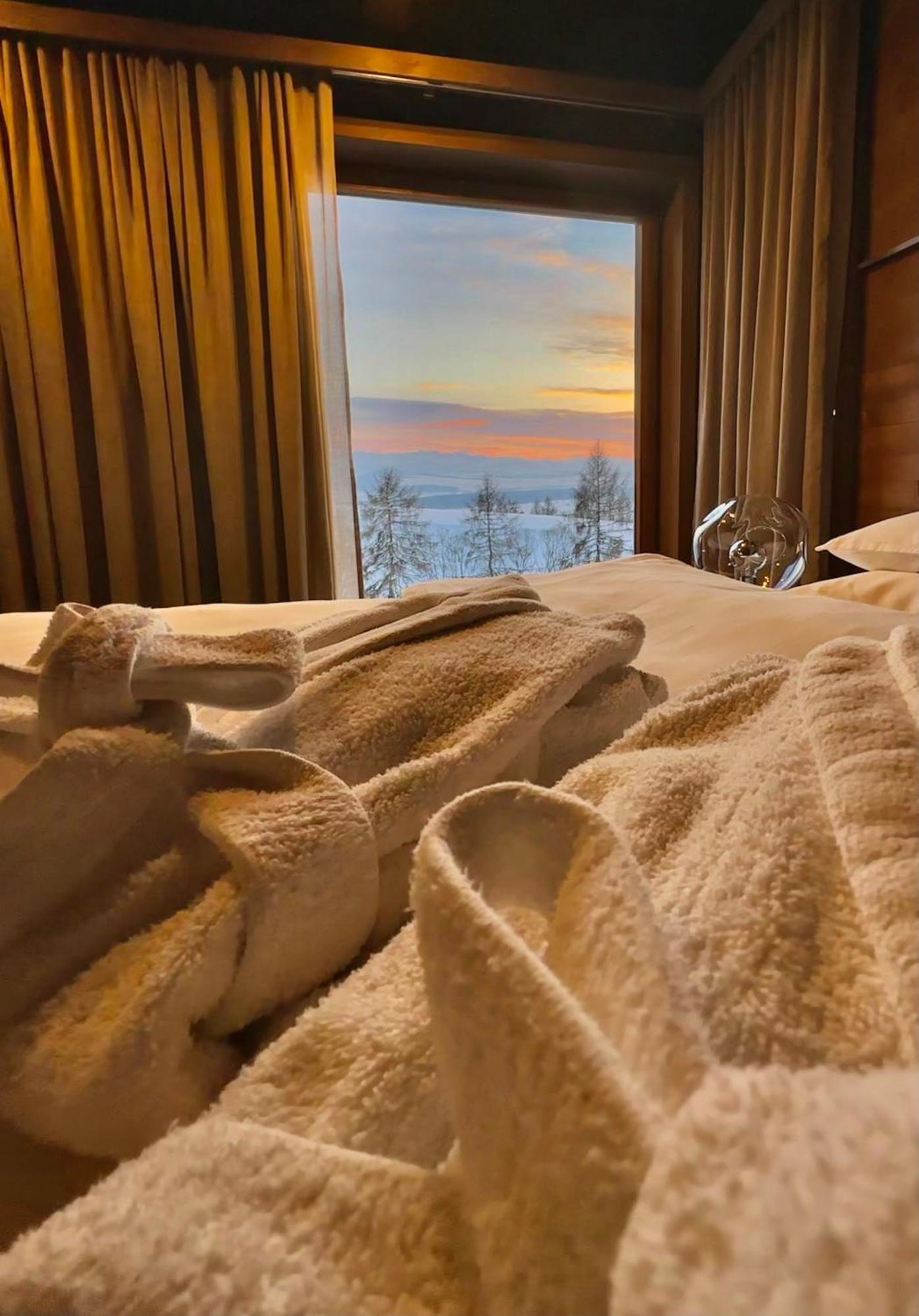 Koza U Woza Wypocznij W Gorach W Rytmie Slow Drewniany Dom Premium Z Widokiem Na Panorame Tatr Ecospa Strefa Fitness Zielona Farma Warsztaty (Adults Only) Szlembark Eksteriør billede