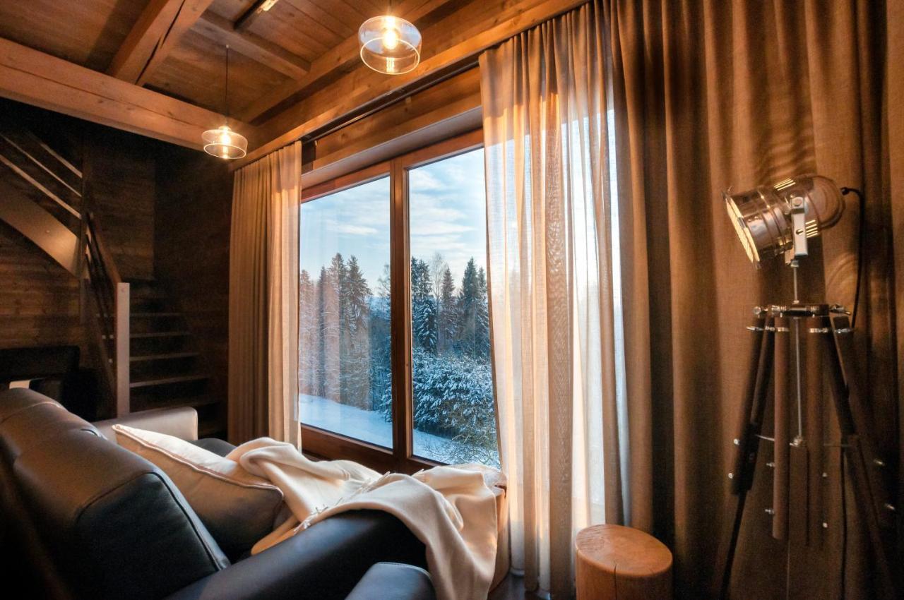 Koza U Woza Wypocznij W Gorach W Rytmie Slow Drewniany Dom Premium Z Widokiem Na Panorame Tatr Ecospa Strefa Fitness Zielona Farma Warsztaty (Adults Only) Szlembark Eksteriør billede