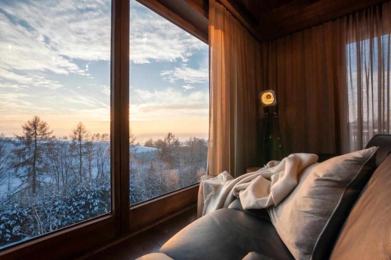 Koza U Woza Wypocznij W Gorach W Rytmie Slow Drewniany Dom Premium Z Widokiem Na Panorame Tatr Ecospa Strefa Fitness Zielona Farma Warsztaty (Adults Only) Szlembark Eksteriør billede